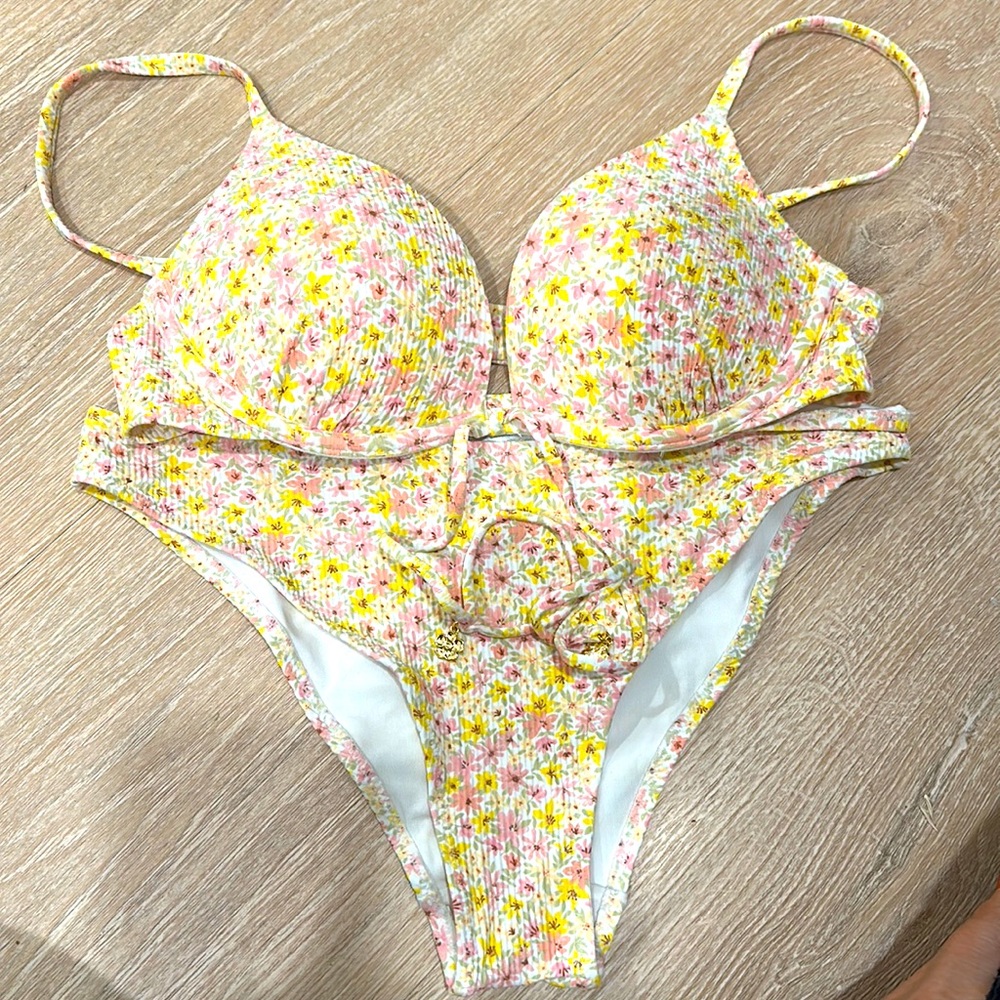H&M swim suit top and bottom